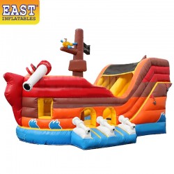 Tobogan Inflable Del Pirate Ship Tobogan Inflable Del Pirate Ship