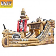 Tobogan Inflable Del Barco Pirata Tobogan Inflable Del Barco Pirata