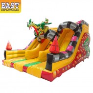 Tobogan Doble De Dragón Inflable Tobogan Doble De Dragón Inflable