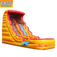 Tobogan Acuatico Inflable De Fuego Y Hielo Tobogan Acuatico Inflable De Fuego Y Hielo