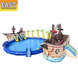 Parque Acuático Inflable De Pirate Ship Parque Acuático Inflable De Pirate Ship