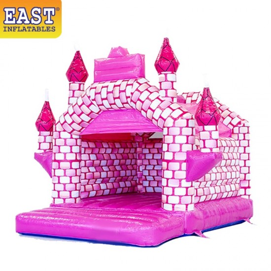 Castillo Hinchable Rosa