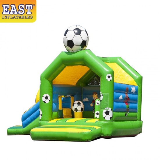 Castillo Hinchable De Fútbol Con Tobogán Castillo Hinchable De Fútbol Con Tobogán