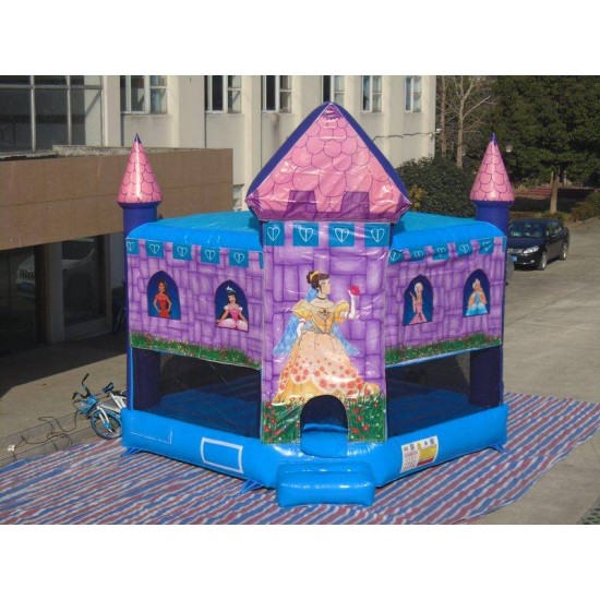 Castillo Inflable De Princesas Disney