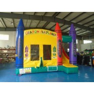 Castillo Inflable De Crayón Castillo Inflable De Crayón