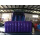 Tobogán Seco Inflable De Doble Carril De Mármol Púrpura Tobogán Seco Inflable De Doble Carril De Mármol Púrpura