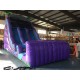Tobogán Seco Inflable De Doble Carril De Mármol Púrpura Tobogán Seco Inflable De Doble Carril De Mármol Púrpura