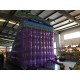 Tobogán Seco Inflable De Doble Carril De Mármol Púrpura Tobogán Seco Inflable De Doble Carril De Mármol Púrpura