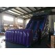 Tobogán Seco Inflable De Doble Carril De Mármol Púrpura Tobogán Seco Inflable De Doble Carril De Mármol Púrpura