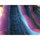 Tobogán Seco Inflable De Doble Carril De Mármol Púrpura Tobogán Seco Inflable De Doble Carril De Mármol Púrpura