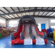 Tobogán Seco De Magma Líquido Inflable De 22 Pies Tobogán Seco De Magma Líquido Inflable De 22 Pies