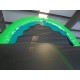 Tobogan Acuatico Inflable Verde