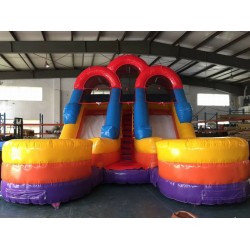 Tobogan Acuatico De Doble Salpicadura Tobogan Acuatico De Doble Salpicadura