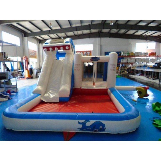 Piscina Inflable Y Tobogán