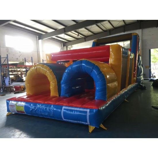 Carrera De Obstáculos Inflable