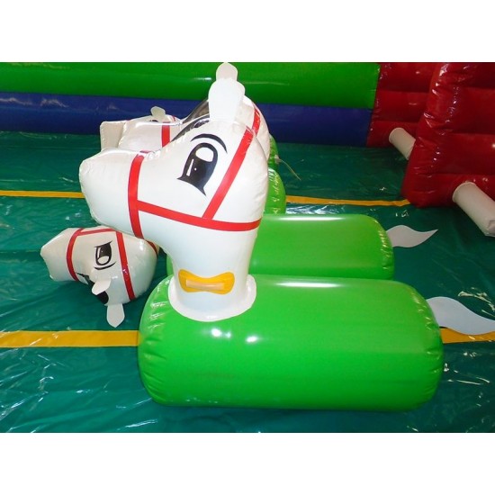 Derby Inflable 3 Carril