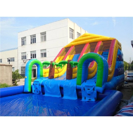 Tobogán De Piscina Inflable