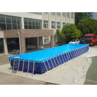 Piscina Con Marco De Metal Piscina Con Marco De Metal