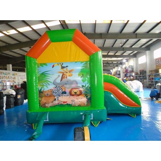 Tobogán Hinchable Inflable De La Selva