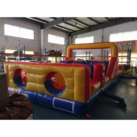 Carrera De Obstáculos De 7 Elementos Inflable Carrera De Obstáculos De 7 Elementos Inflable