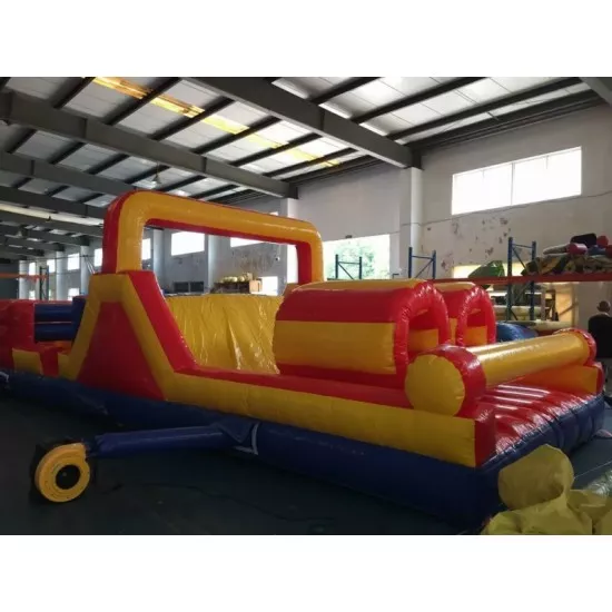 Carrera De Obstáculos De 7 Elementos Inflable Carrera De Obstáculos De 7 Elementos Inflable