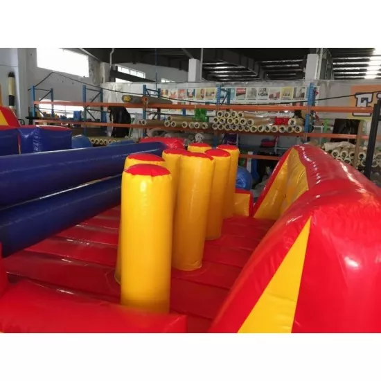 Carrera De Obstáculos De 7 Elementos Inflable Carrera De Obstáculos De 7 Elementos Inflable