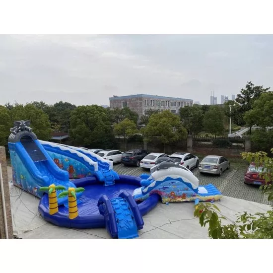 Parque Acuático Inflable Dolphin
