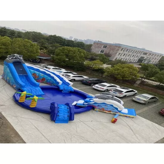 Parque Acuático Inflable Dolphin