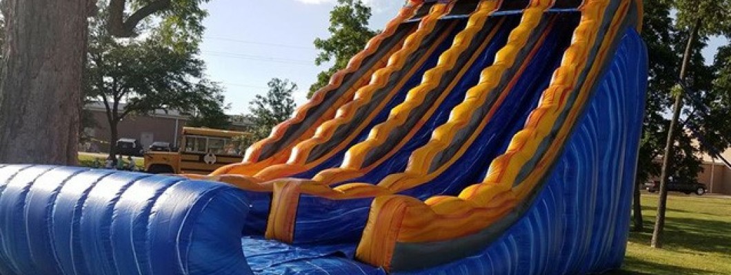 ¿De qué está hecha una casa inflable?