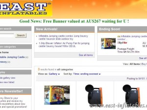 La tienda East Inflable EBay Retail se desarrolla en la venta directa en todo el mundo La tienda East Inflable EBay Retail se desarrolla en la venta directa en todo el mundo