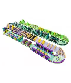 Carrera Obstaculos Hinchables